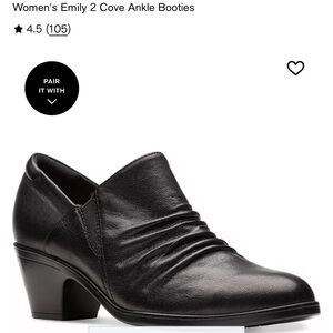 Clarks Black emily2 shoes